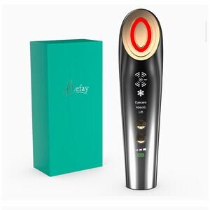 LEFAY Gray Radio Frequency Facial Skin Tightening Machine 5-in-1 at-Home Use